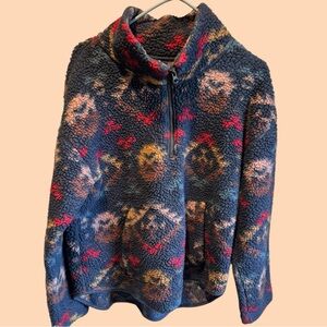 Old Navy Sherpa Half-Zip Pullover